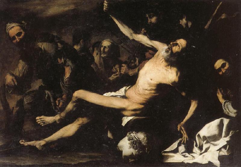 Jusepe de Ribera The Martydom of St.Bartholomew China oil painting art